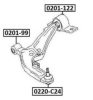 ASVA 0220-C24 Ball Joint